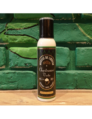 Mousse de liqueur de Chartreuse Verte