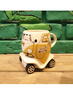 Mug Bêtise roulante dorée